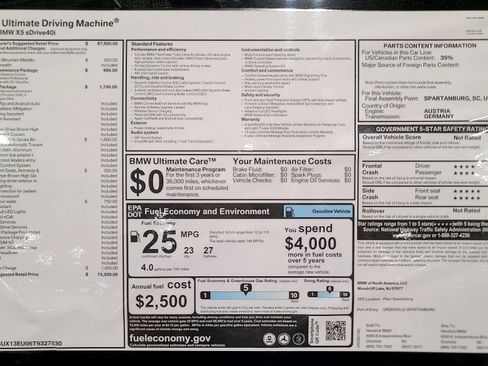 Used 2026 BMW X5 sDrive40i w/ Premium Package RWD image 31