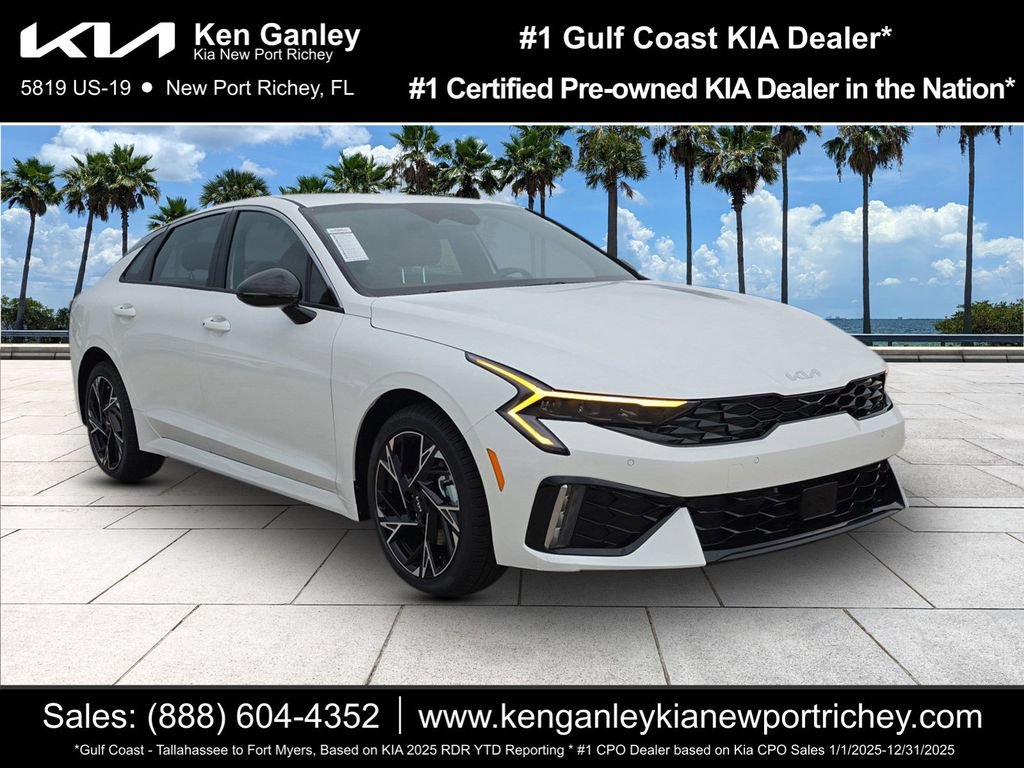 New 2026 Kia K5 GT-Line w/ GT-Line Red Interior Package FWD image 1