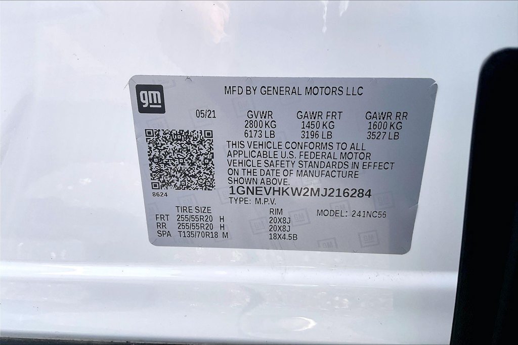 Used 2021 Chevrolet Traverse LT w/ LT Premium Package AWD/4WD image 22