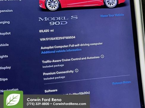 Used 2017 Tesla Model S 90D AWD/4WD image 14
