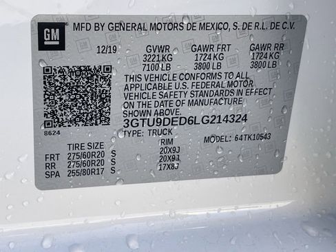 Used 2020 GMC Sierra 1500 SLT w/ SLT Premium Package image 33