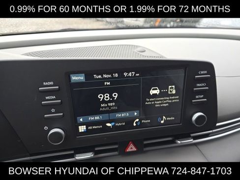 New 2026 Hyundai Elantra Blue image 11