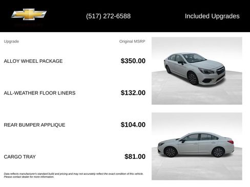 Used 2019 Subaru Legacy 2.5i w/ Alloy Wheel Package AWD/4WD image 5