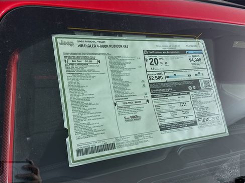 New 2026 Jeep Wrangler Unlimited Rubicon image 13