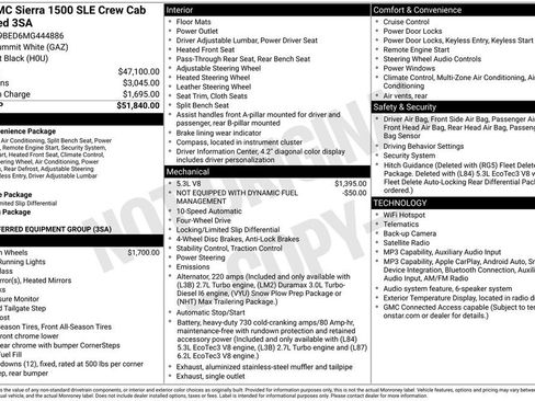 Used 2021 GMC Sierra 1500 SLE AWD/4WD image 7