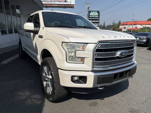Used 2016 Ford F150 Limited w/ Trailer Tow Package AWD/4WD image 10