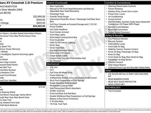 Used 2014 Subaru Crosstrek 2.0i Premium image 14