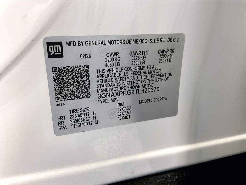 Used 2026 Chevrolet Equinox LT AWD/4WD image 36