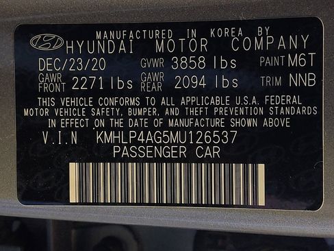 Used 2021 Hyundai Elantra Limited w/ Cargo Package FWD image 33