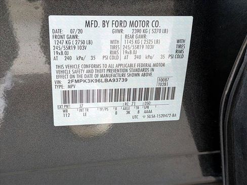 Used 2020 Ford Edge Titanium image 26