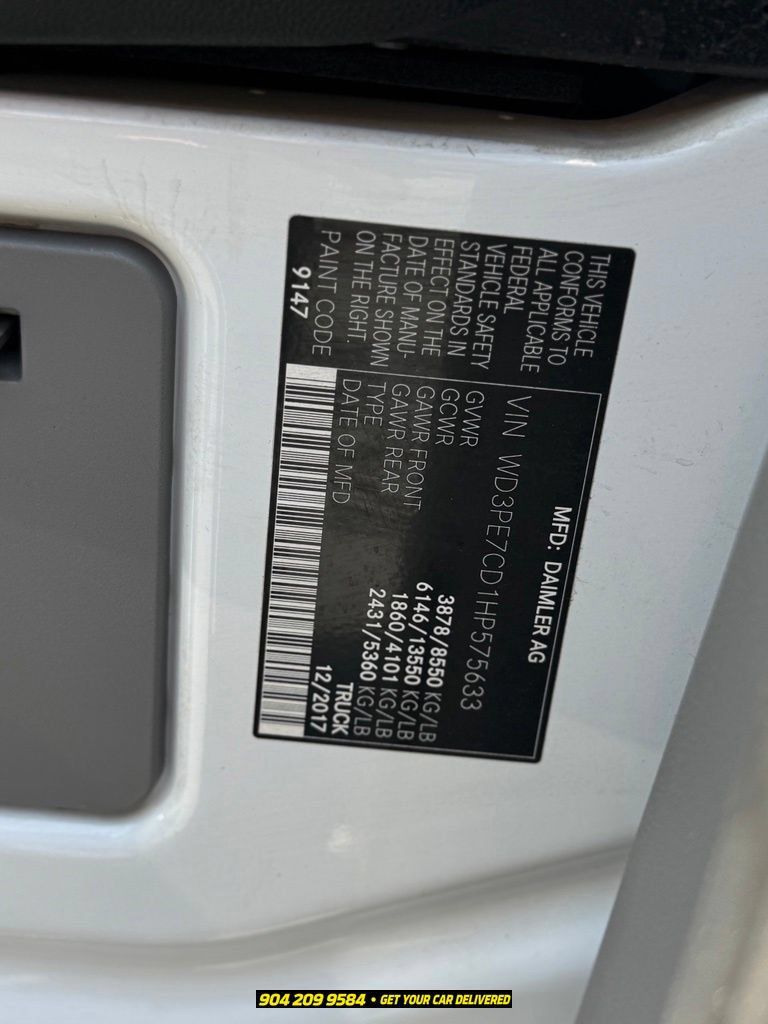 Used 2017 Mercedes-Benz Sprinter 2500 image 15