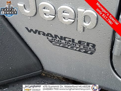 Used 2021 Jeep Wrangler Unlimited Sport AWD/4WD image 32