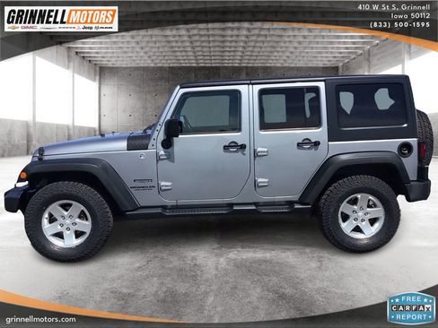 Used 2014 Jeep Wrangler Unlimited Sport w/ Quick Order Package 24S AWD/4WD image 8