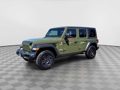 Used 2021 Jeep Wrangler Unlimited Sport AWD/4WD image 4