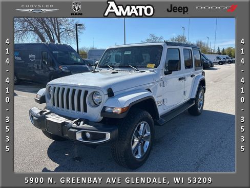 Used 2020 Jeep Wrangler Unlimited Sahara image 1
