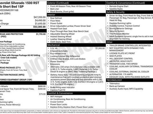 Used 2021 Chevrolet Silverado 1500 RST AWD/4WD image 5