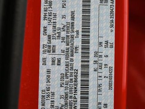 Used 2022 Ford F150 XL w/ STX Appearance Package image 52