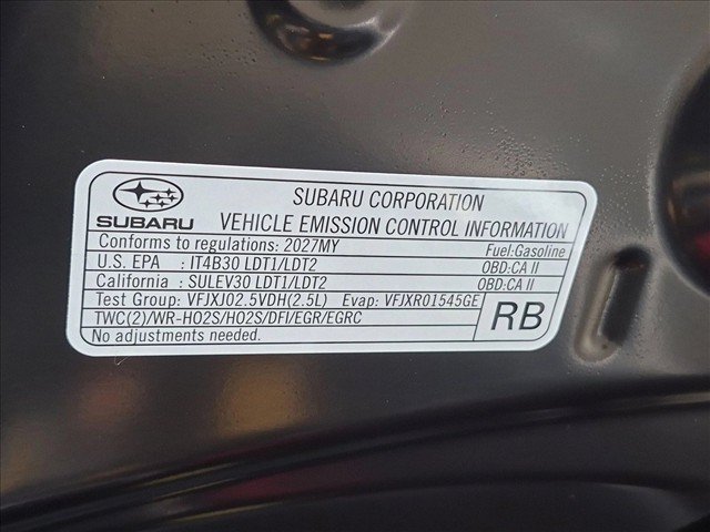 New 2027 Subaru Crosstrek 2.5i Wilderness AWD/4WD image 19