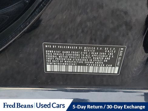 Certified 2022 Volkswagen Jetta SE w/ Panoramic Sunroof Package image 29