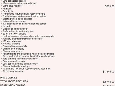 Used 2018 GMC Sierra 1500 SLT w/ SLT Premium Package image 8