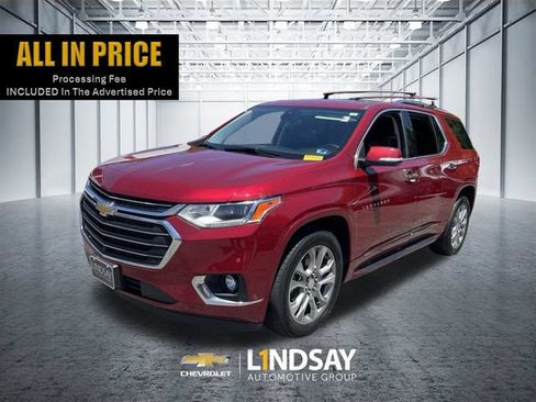 Certified 2021 Chevrolet Traverse Premier w/ LPO, 'HIT The Road' Package AWD/4WD image 1