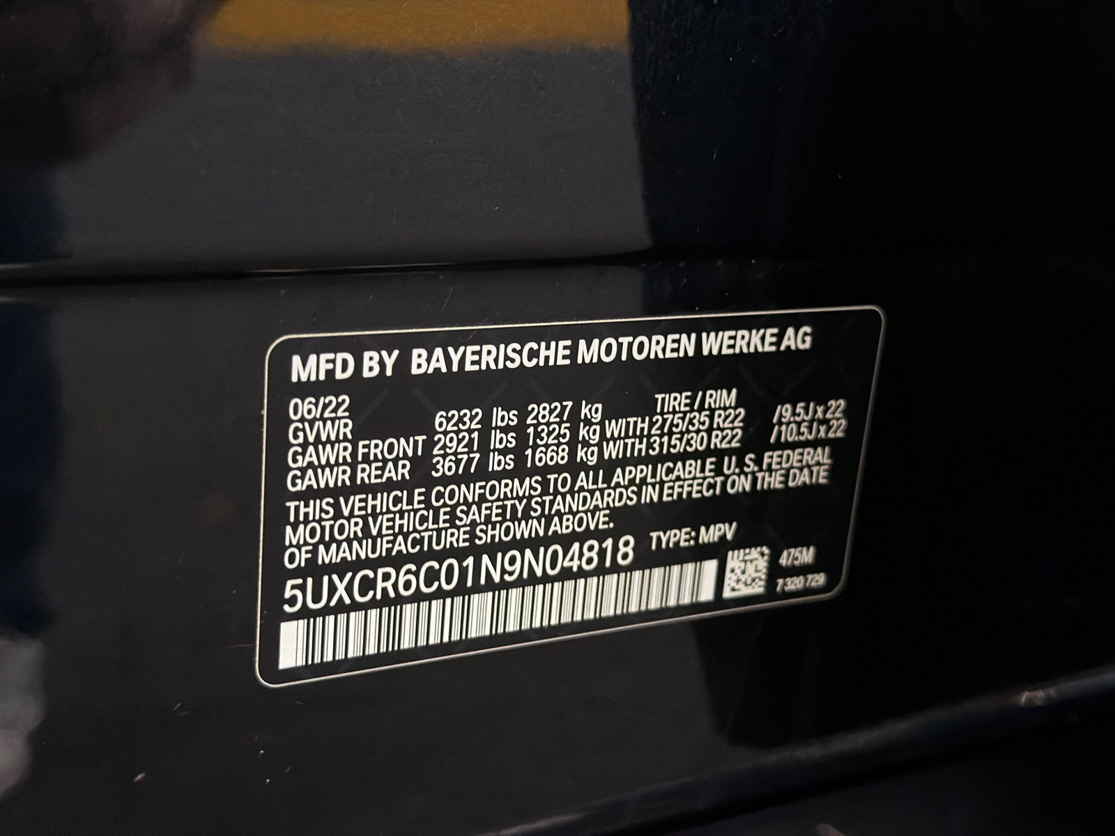 Used 2022 BMW X5 xDrive40i w/ M Sport Package AWD/4WD image 17