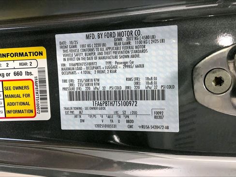 New 2026 Ford Mustang EcoBoostﾮ Fastback image 21