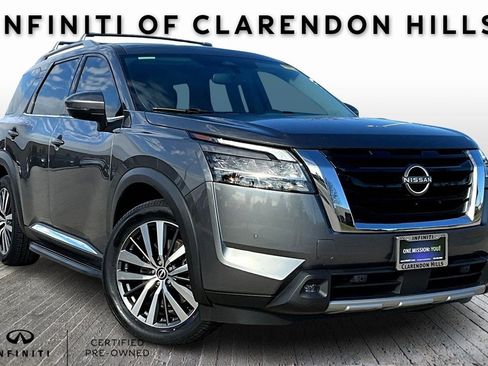 Used 2022 Nissan Pathfinder Platinum w/ Cargo Package image 1