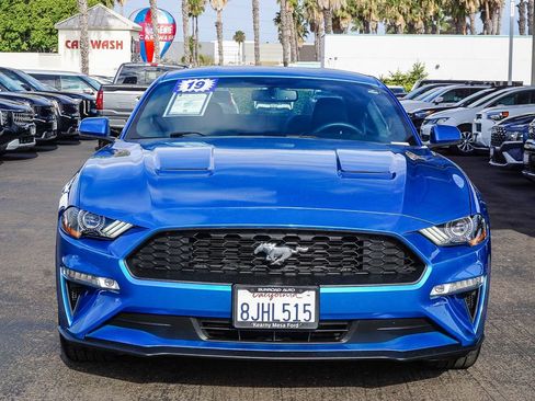 Used 2019 Ford Mustang Premium w/ Wheel & Stripe Package RWD image 2