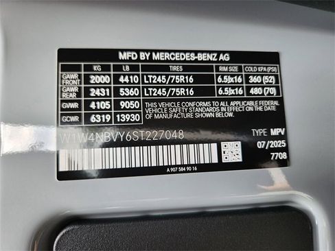 New 2025 Mercedes-Benz Sprinter 2500 image 24