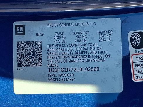 Used 2020 Chevrolet Camaro SS image 31