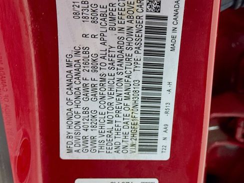 Used 2022 Honda Civic EX image 40