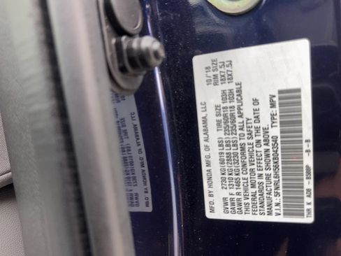 Used 2019 Honda Odyssey EX image 52