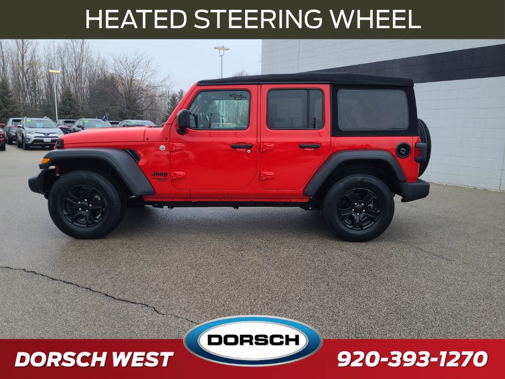 Used 2021 Jeep Wrangler Unlimited Sport AWD/4WD image 2