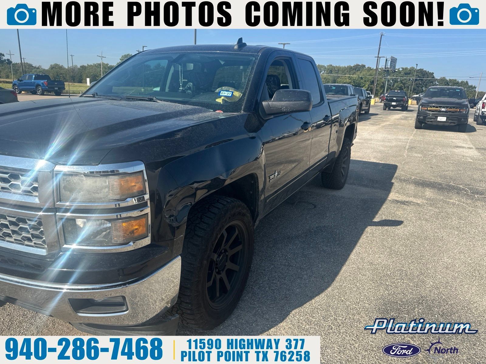 Used 2015 Chevrolet Silverado 1500 LT w/ Texas Edition, 1LT Trim RWD 360° Tour