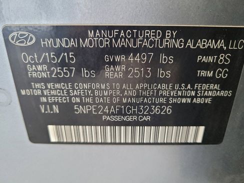 Used 2016 Hyundai Sonata SE FWD image 33