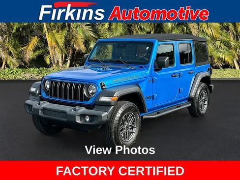 Used 2024 Jeep Wrangler Unlimited Sport AWD/4WD image 1
