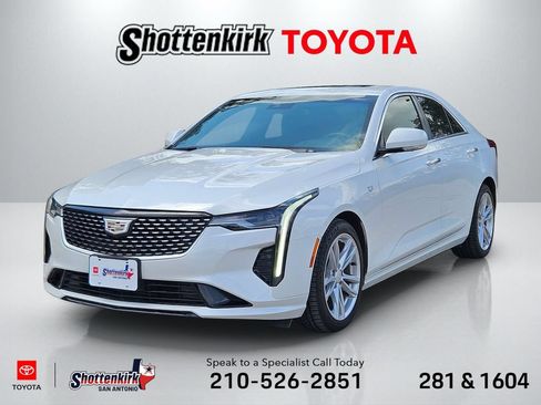 Used 2023 Cadillac CT4 Luxury w/ Sun And Sound Package RWD image 1