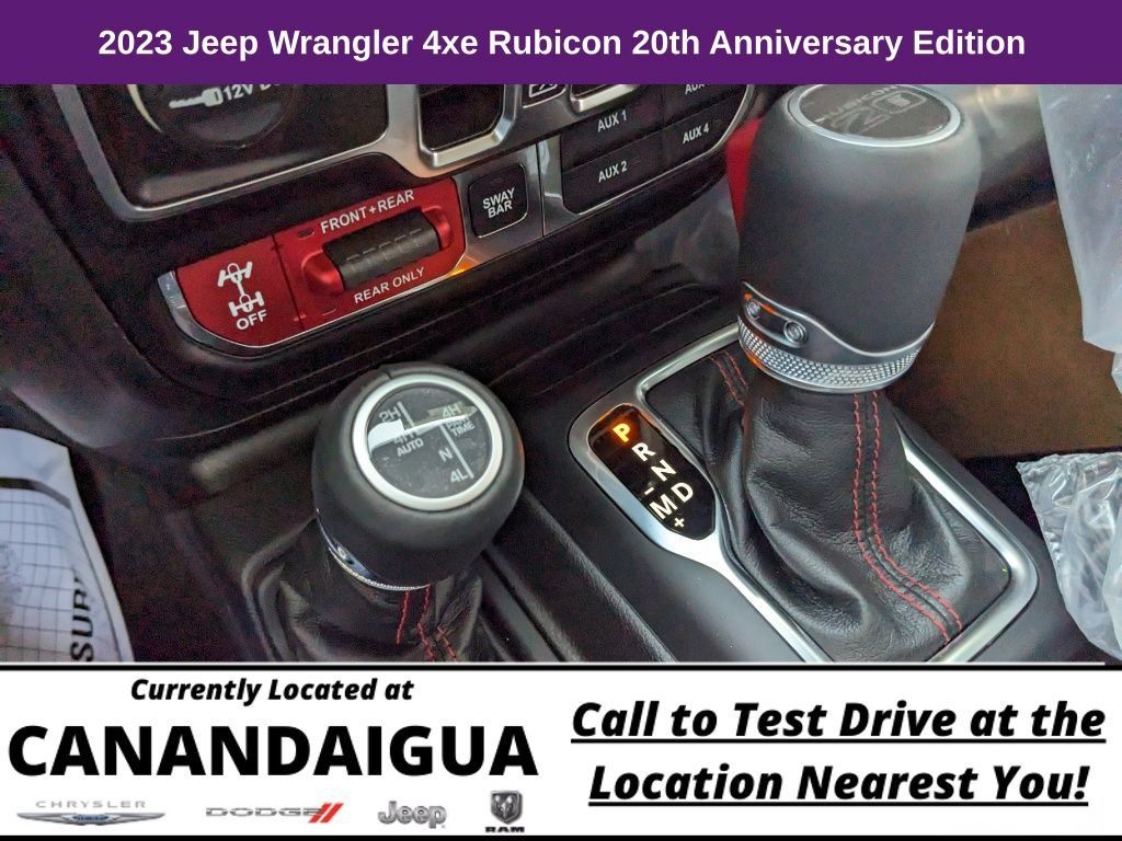 New 2023 Jeep Wrangler Unlimited Rubicon 4xe AWD/4WD image 29
