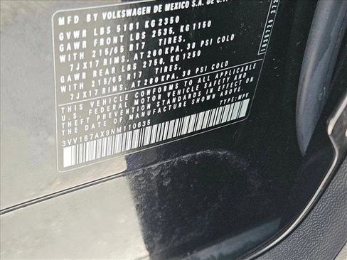 Certified 2022 Volkswagen Tiguan S FWD image 23