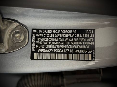 New 2024 Porsche Taycan RWD image 24