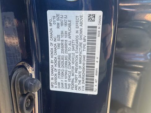 Certified 2019 Honda CR-V EX image 24