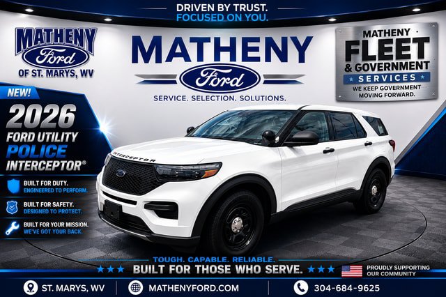 New 2026 Ford Explorer 4WD Police Interceptor w/ Ready For The Road Package image 1
