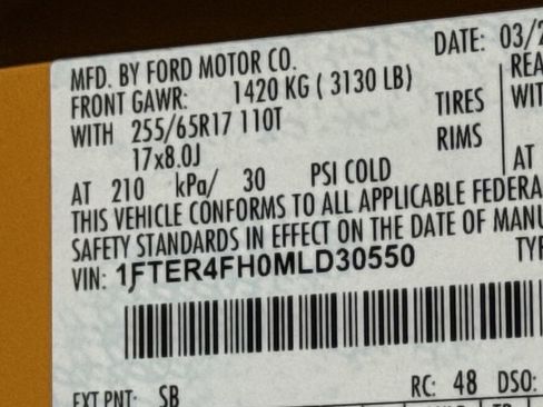 Used 2021 Ford Ranger XLT w/ Equipment Group 302A High image 33