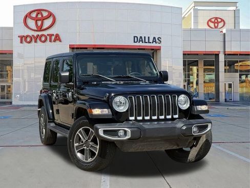 Used 2023 Jeep Wrangler Unlimited Sahara AWD/4WD image 1