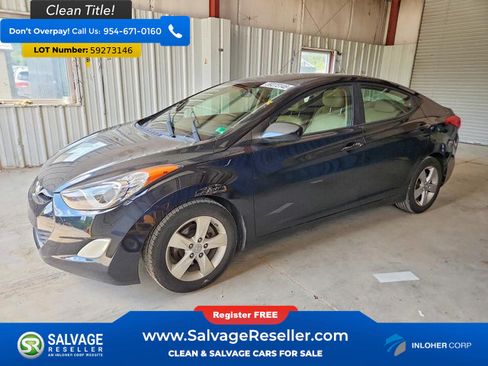 Used 2012 Hyundai Elantra GLS w/ Preferred Pkg 3 FWD image 1