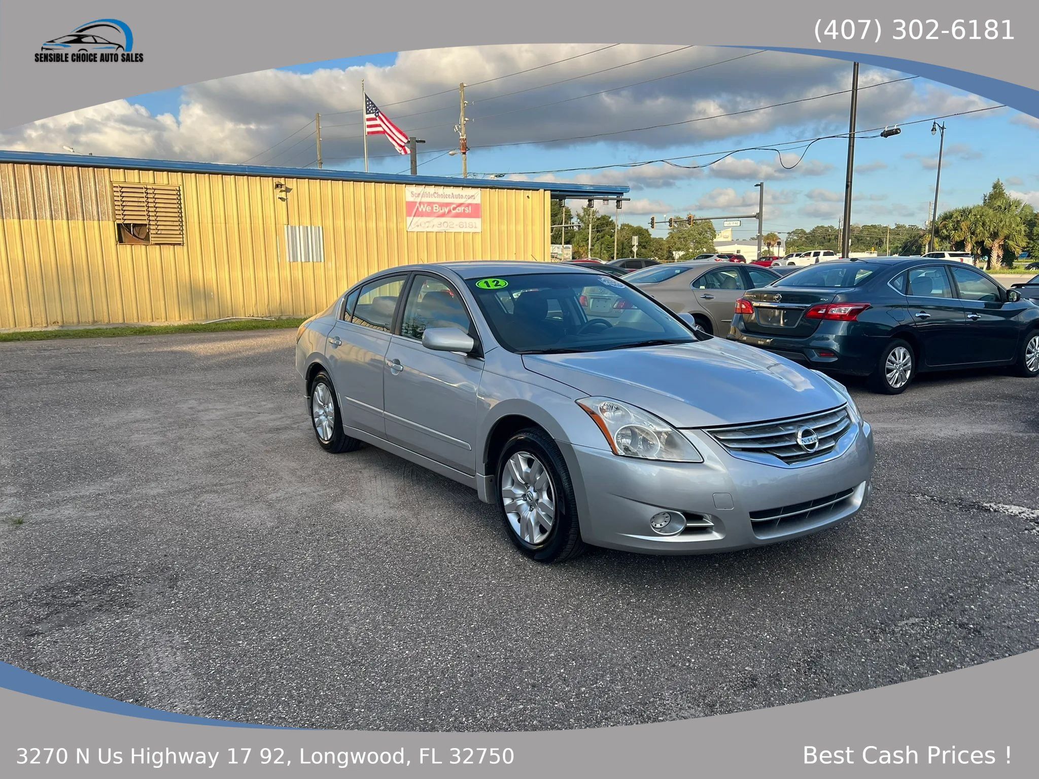 Used 2012 Nissan Altima 2.5 S FWD image 1