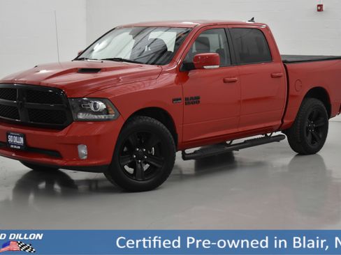 Used 2018 RAM 1500 Sport w/ Quick Order Package 26Q Night image 1