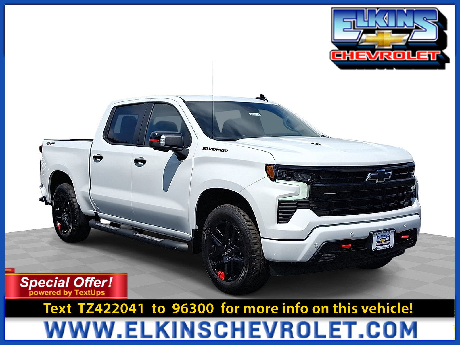 New 2026 Chevrolet Silverado 1500 RST w/ Redline Edition AWD/4WD image 1