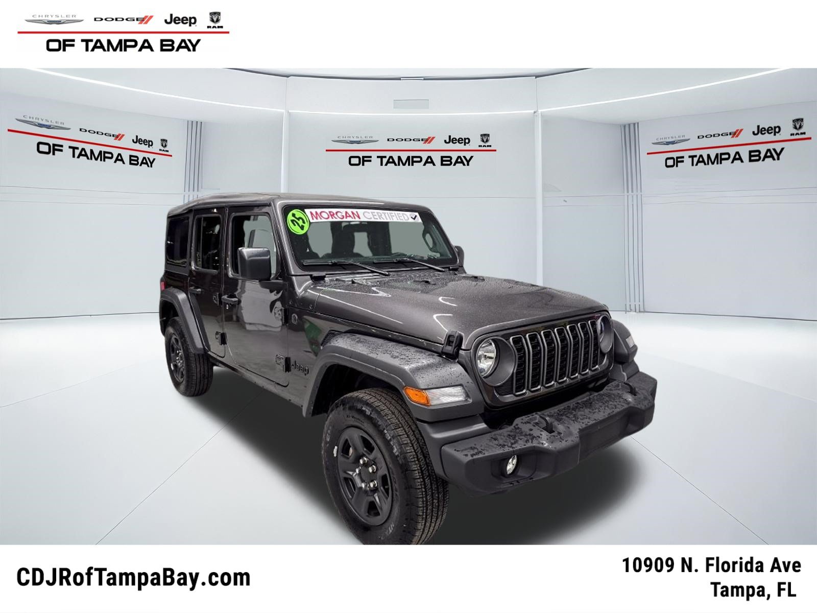 Used 2025 Jeep Wrangler Unlimited Sport AWD/4WD image 1